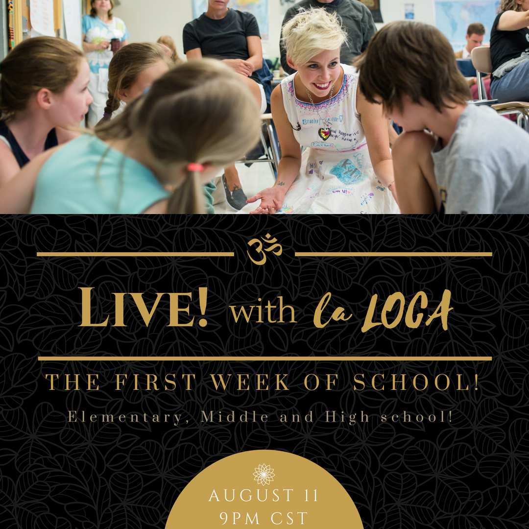 LIVE! with la LOCA! #2: The First Week of School